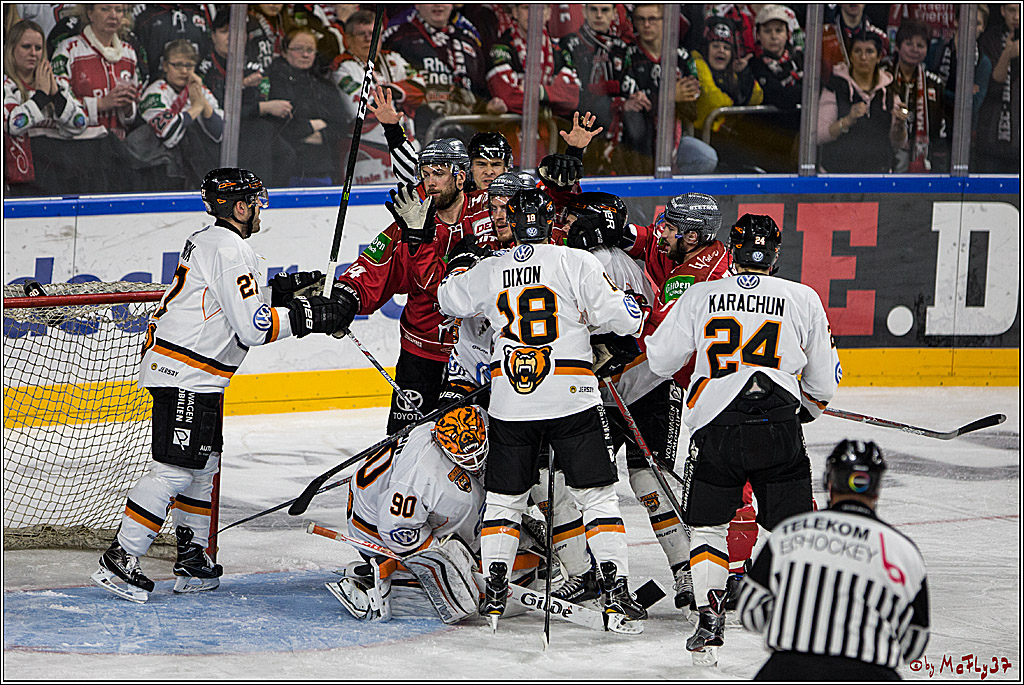 DEL, Koelner Haie - Grizzlys Wolfsburg, 17.03.2017